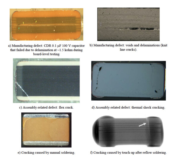 MLCC cracking issues in low voltage is report & evaluates by NASA